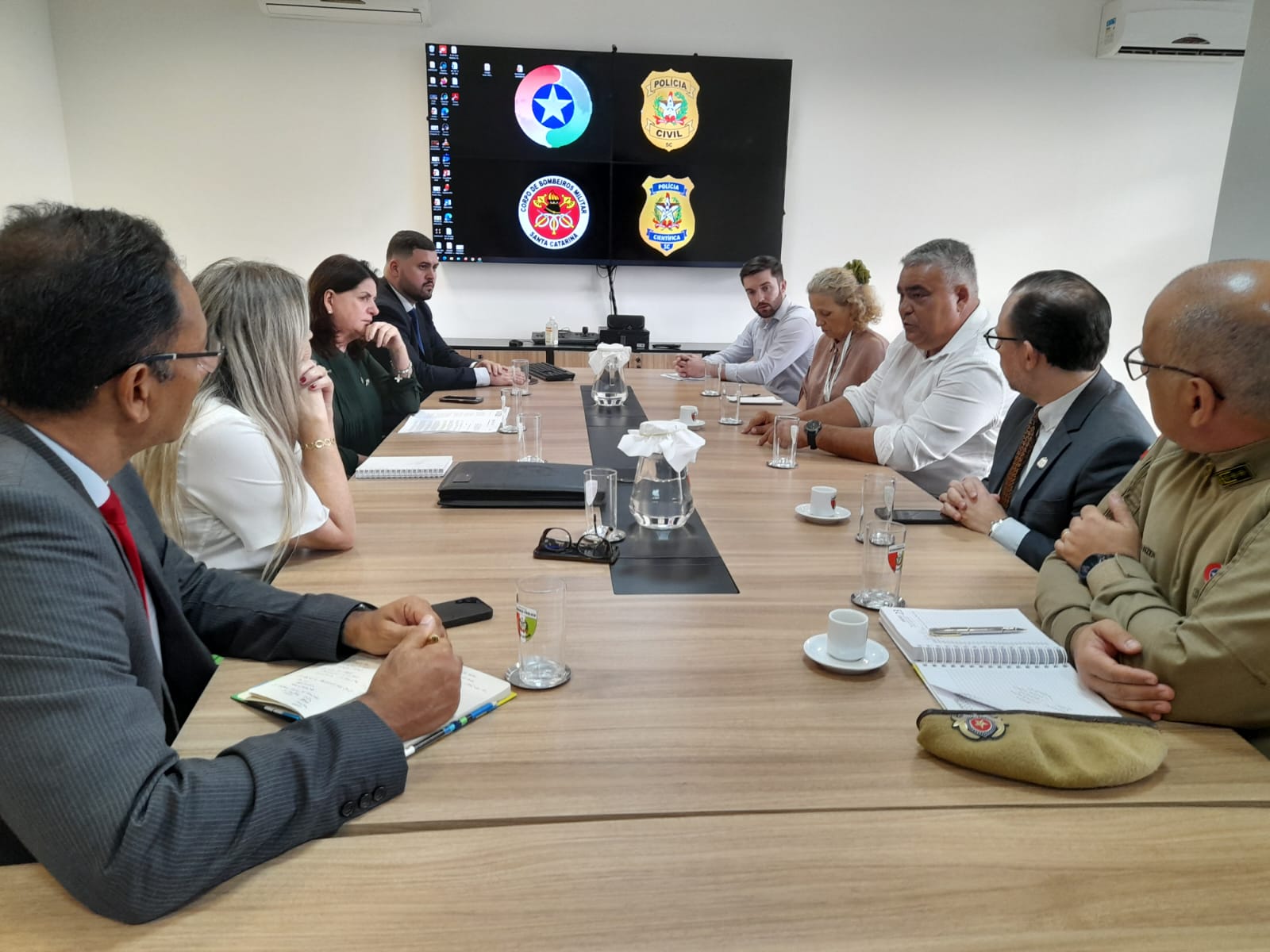 Segurança Pública alinha ações sobre pessoas em situação de rua em SC