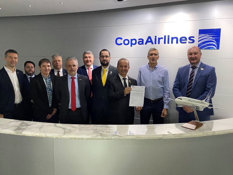 Jorginho Mello anuncia voo direto entre Florianópolis e Panamá nesta segunda-feira 