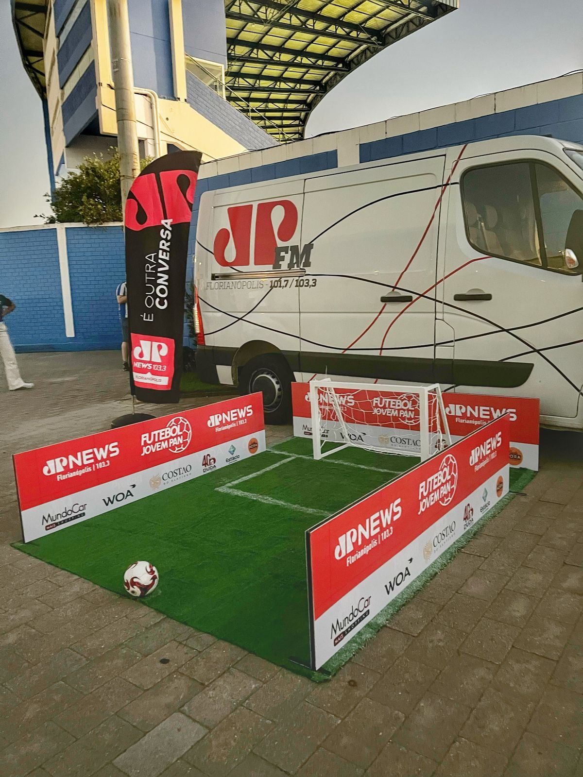 Jovem Pan News Floripa terá oito horas de transmissão na final do Catarinense