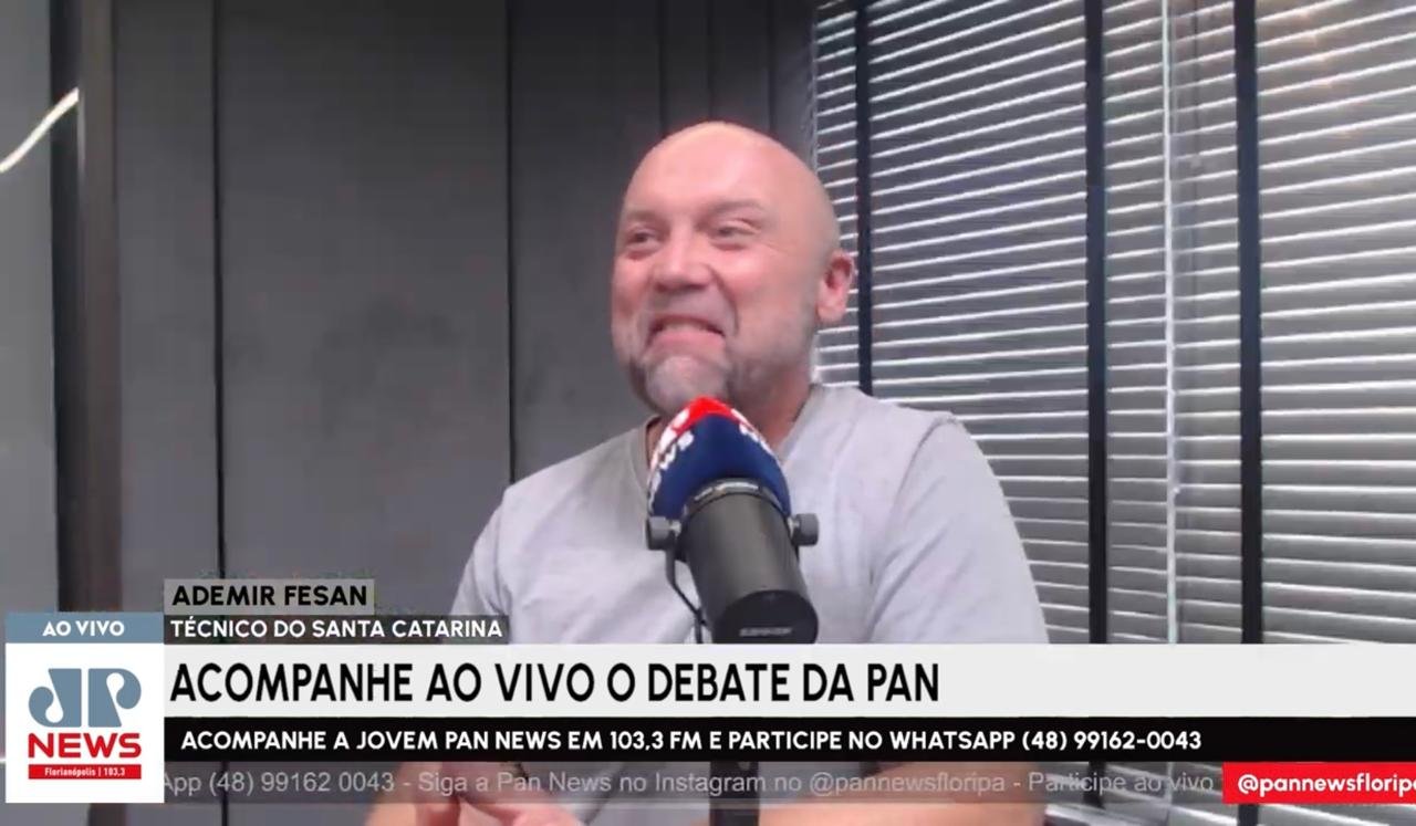 Ademir Fesan no Debate da Pan: após o Santa, o céu é o limite nos seus desafios