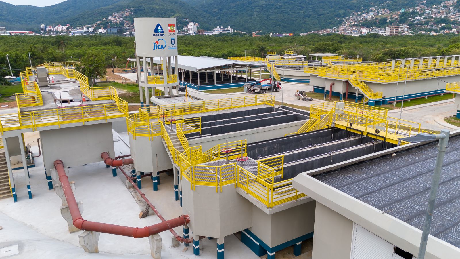 Governo de Santa Catarina e Casan inauguram Estação de Tratamento de Esgoto do João Paulo