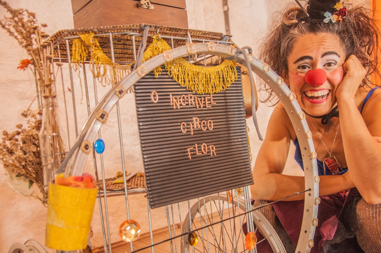 "O Incrível Circo Flor" é a atração do Domingo com Teatro desta semana no Villa Romana Shopping