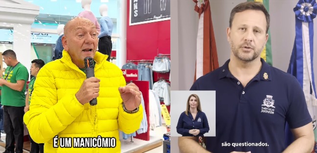 Luciano Hang chama prefeitura de Joinville de “manicômio” e critica burocracia para abrir lojas
