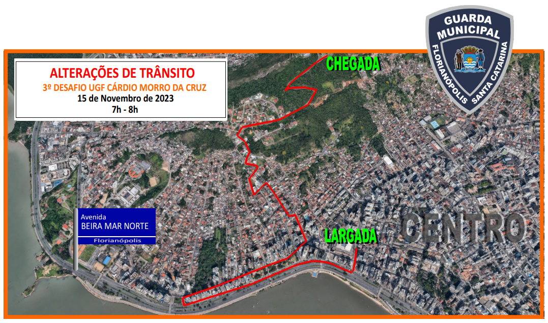 Florianópolis terá alterações de trânsito na manhã desta quarta-feira; veja onde