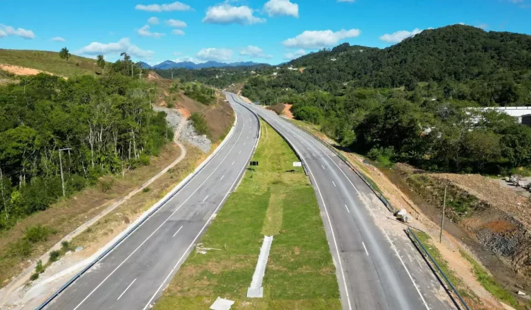 Obra do Contorno Viário da Grande Florianópolis será concluída nesta quarta, diz Arteris