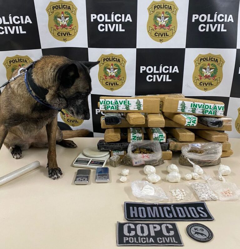 Duas pessoas são presas por homicídio e tráfico de drogas na Capital