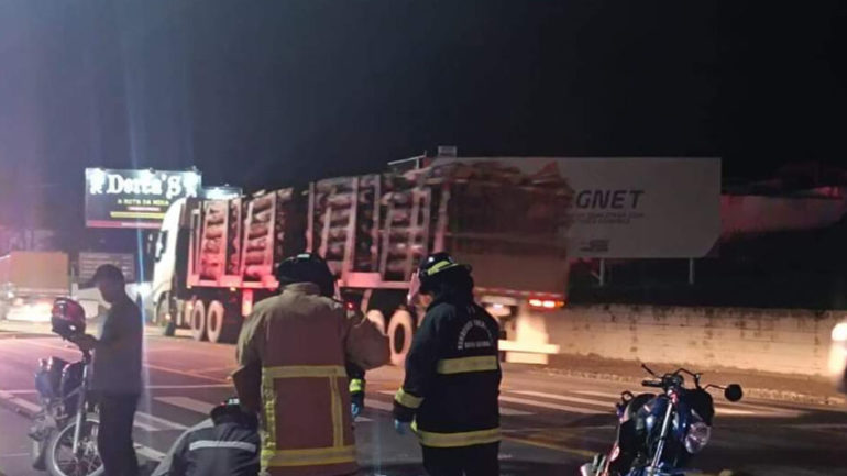 Em Apiúna, motorista foge após acidente com morte na BR-470