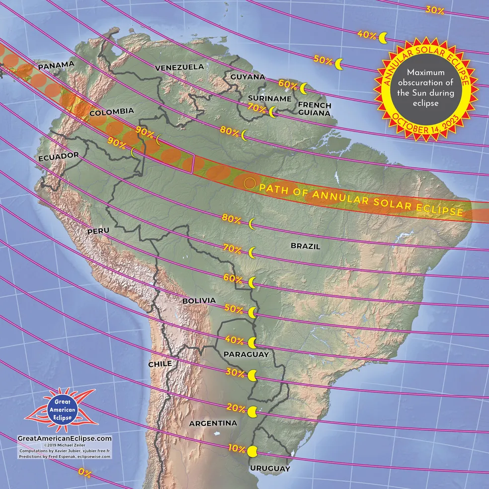 Florianópolis poderá assistir ao eclipse solar em outubro