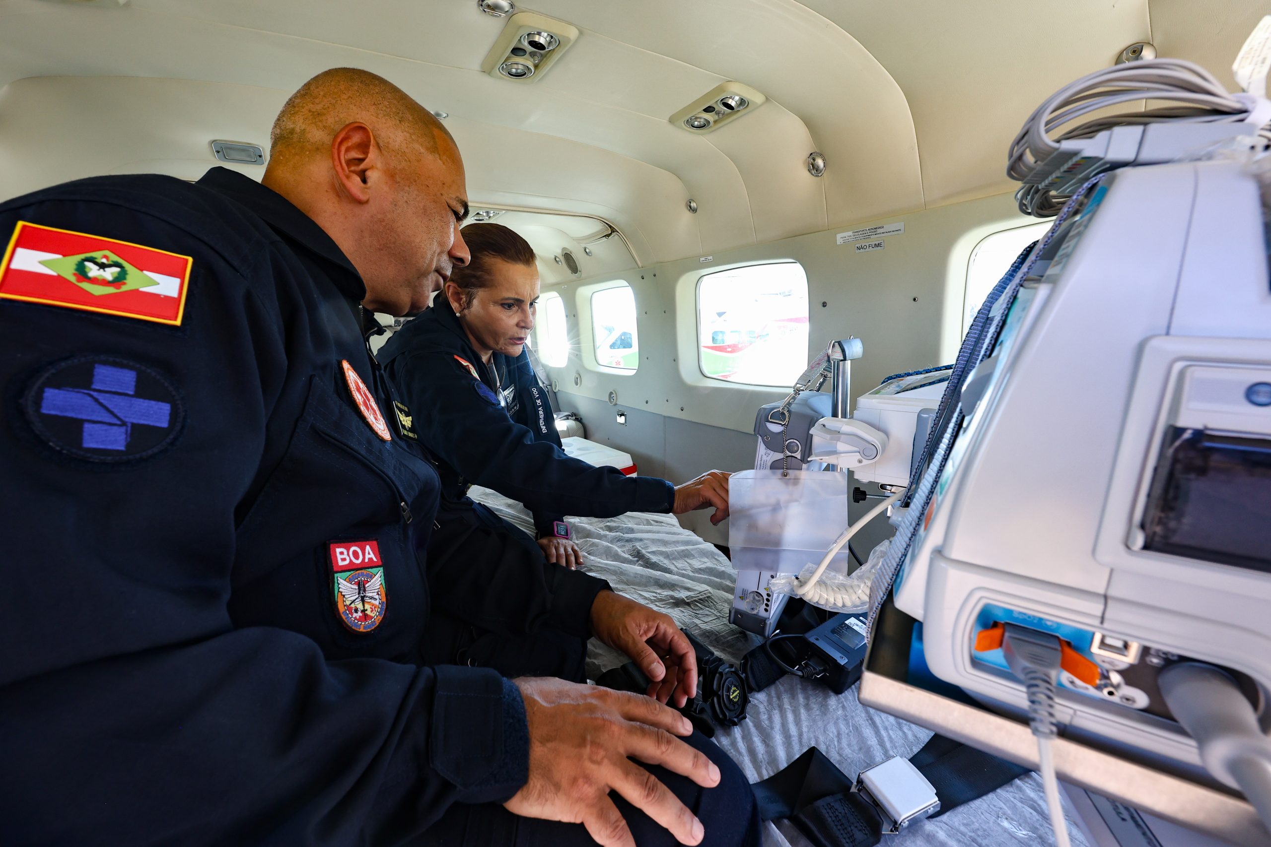 Serviço Aeromédico do Samu em Joaçaba já ajudou a salvar mais de 200 vidas em 573 horas de voo