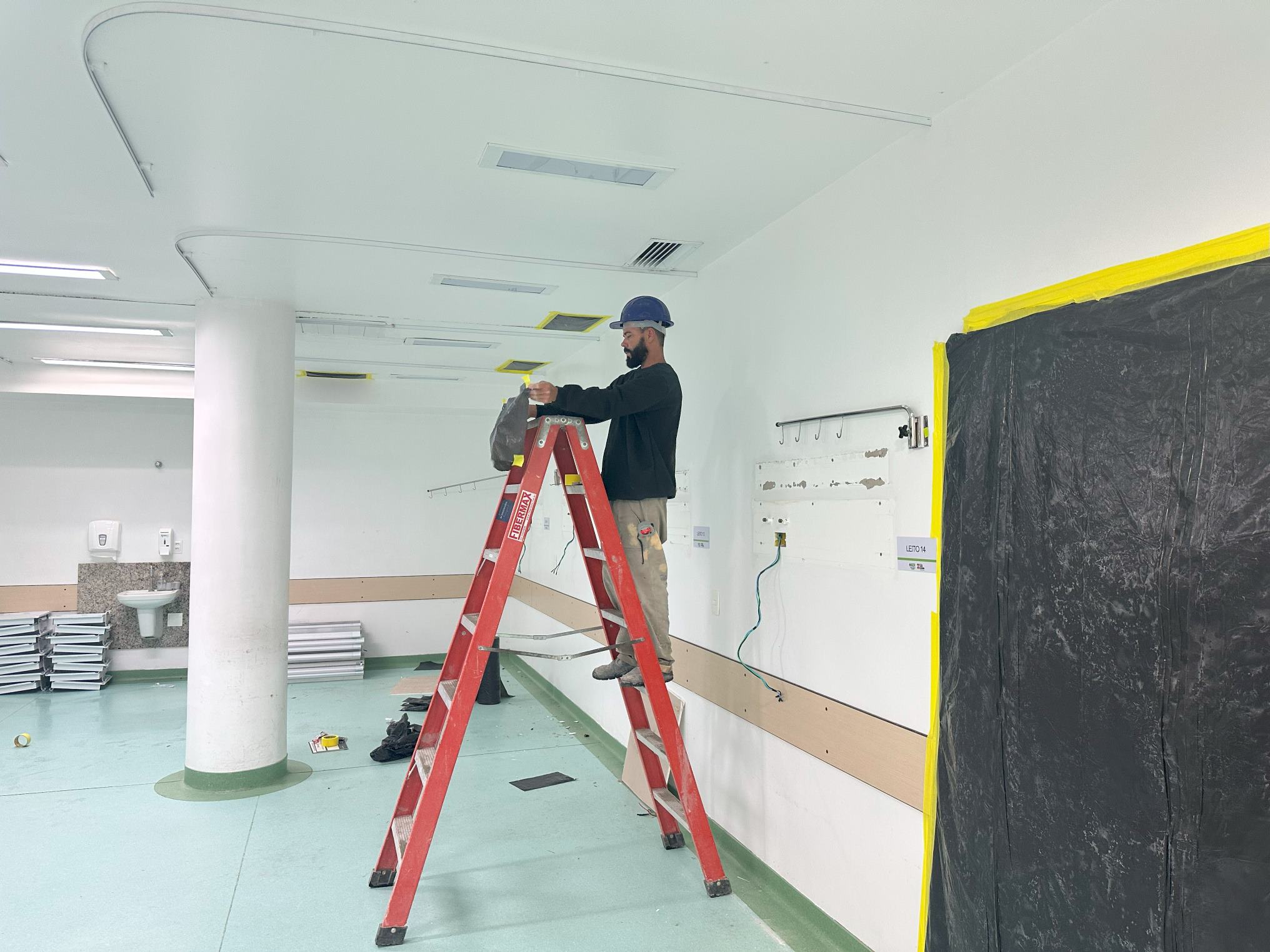 Hospital Governador Celso Ramos inicia reforma para ampliar UTI de 20 para 34 leitos