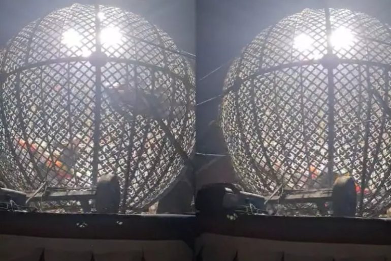 Pilotos sofrem acidente durante exibição no globo da morte em SC