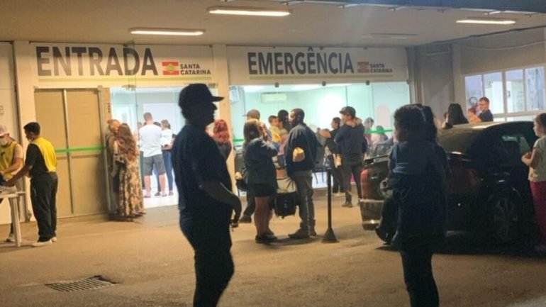 Superlotação no Hospital Infantil Joana de Gusmão marca feriadão em Florianópolis