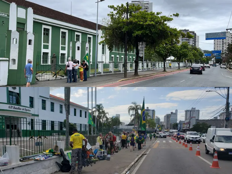 Acampamentos bolsonaristas são desfeitos em SC