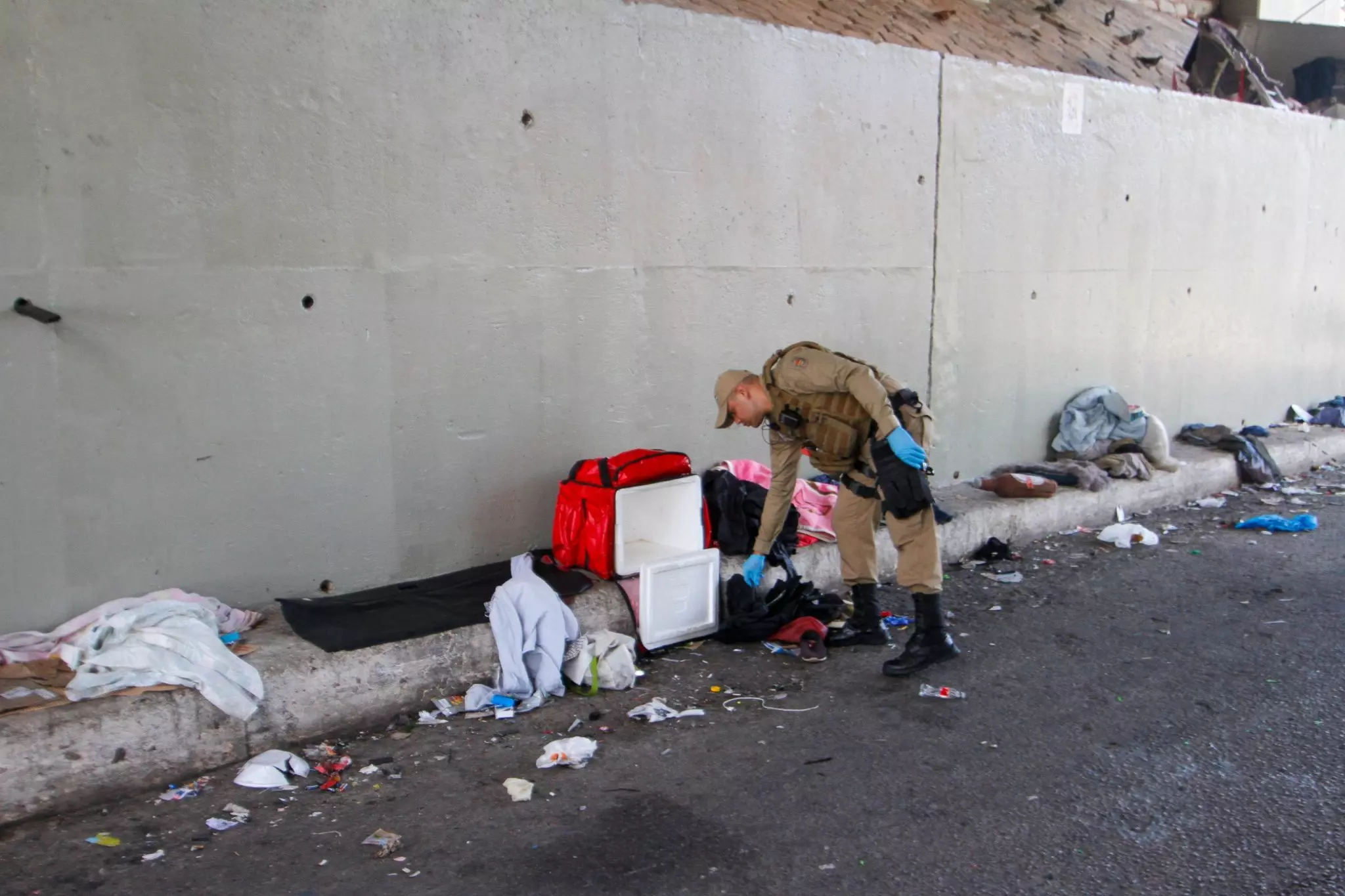 faixa-de-gaza-da-via-expressa-tem-melhorias-apos-dois-meses-de-operacao-integrada