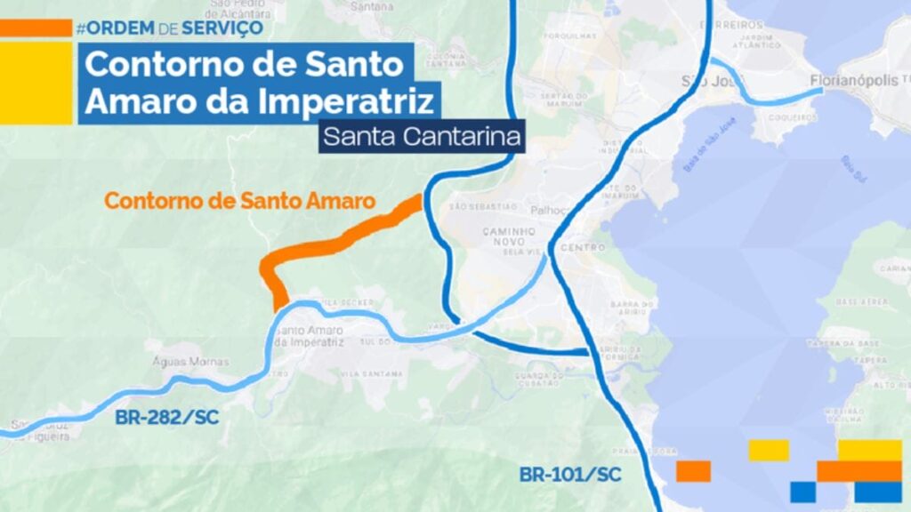 Atraso no Novo Contorno deixa motoristas presos no colapso da BR-282