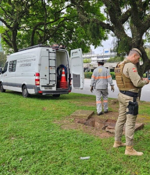 Homem sofre graves queimaduras ao tentar furtar fios de energia no Centro de Florianópolis