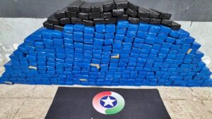 Operação conjunta apreende 250 quilos de maconha na BR-101, em Itajaí