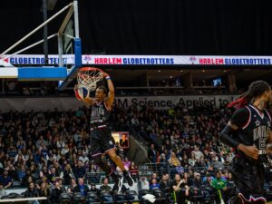 Fenômenos do basquete, Harlem Globetrotters encerram passagem marcada por espetáculos em SC