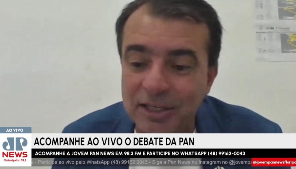 Jeferson Batista, presidente da Fesporte, projeta novos horizontes para o esporte catarinense no Debate da Pan