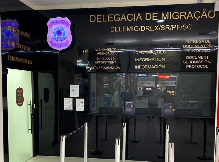 PF muda local de renovação de visto para turistas em Florianópolis a partir de 24 de novembro