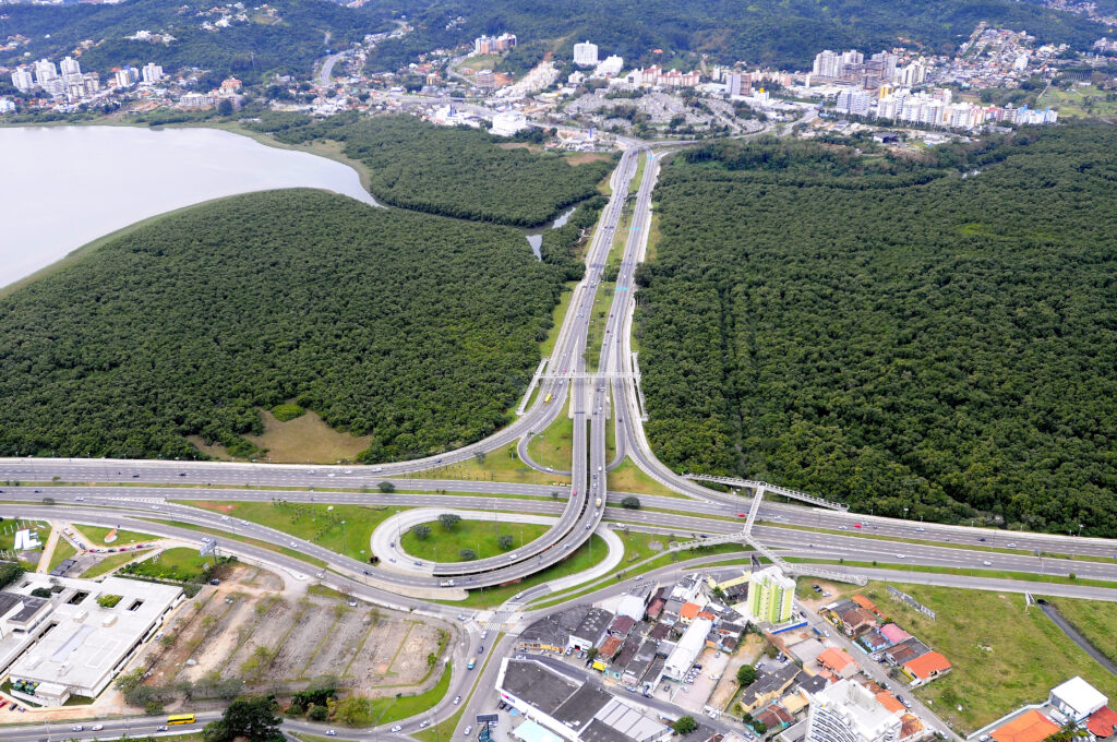Avenida da Saudade, em Florianópolis.