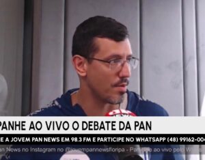 Bernardo Pessi no Debate da Pan: Reforça independência, promete auditoria e foca na gestão responsável