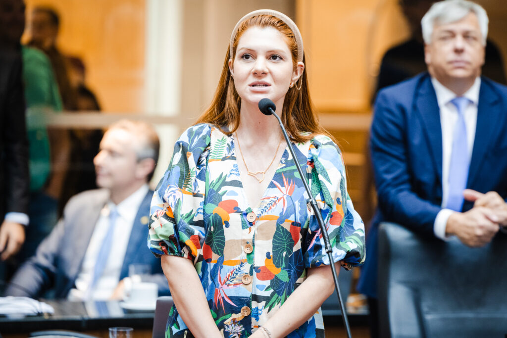 Deputada Ana Campagnolo. Foto: Bruno Collaço/Agência AL