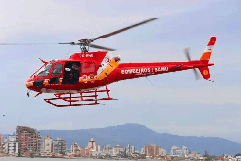helicóptero arcanjo florianópolis turista