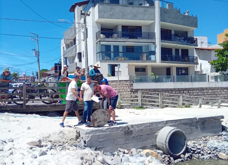 esgoto em praia dos ingleses
