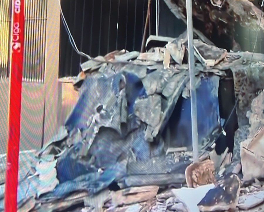 desabamento marquise procon no centro de florianópolis