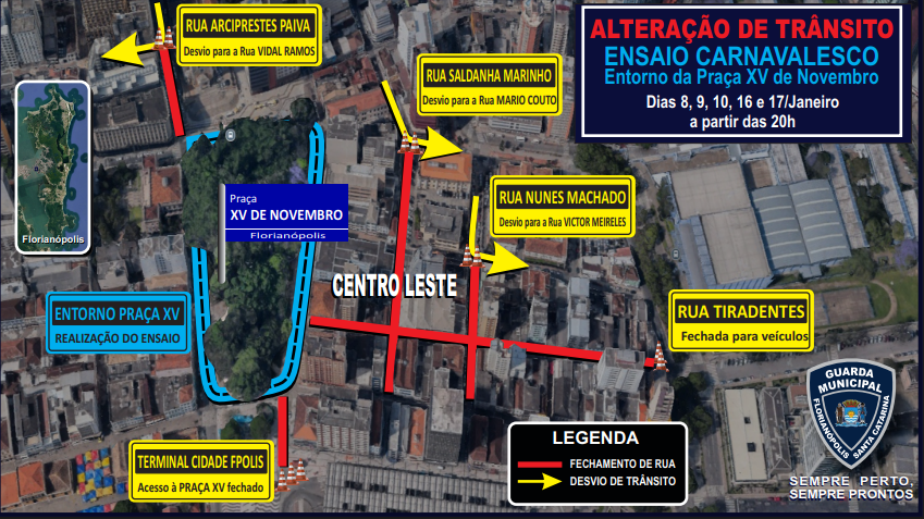 ensaio praça xv florianópolis