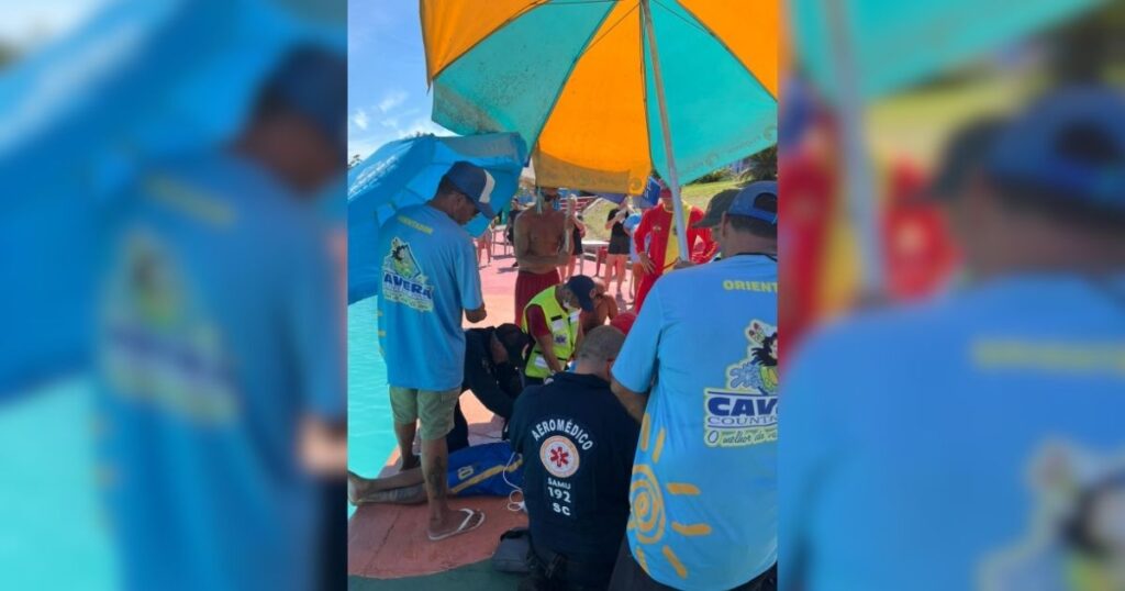 funcionário parque aquático araranguá