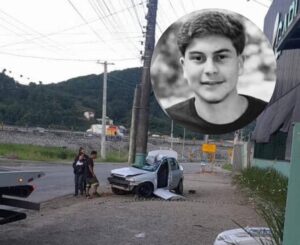 Jovem morre após acidente em Palhoça no dia que comemorava 18 anos
