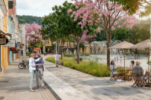 Escritório dinamarquês redesenha Centro de Florianópolis; projeto foi entregue nesta quarta-feira