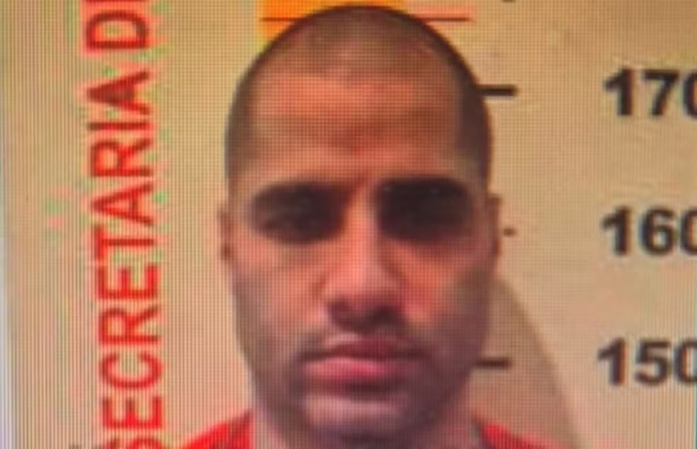 Luiz Phillipi Machado de Moraes Mourão, o 'Sicário' do Banco Master, quando foi preso em outra investigação em MG. Foto: Reprodução