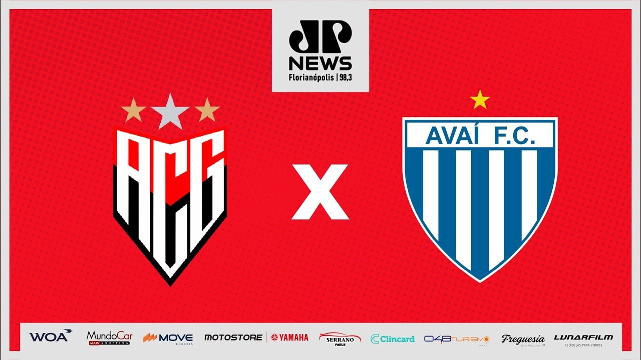 ATLÉTICO-GO X AVAÍ – BRASILEIRO SÉRIE B – 6ª RODADA – DOMINGO – 26/04/2026 | JP News Floripa