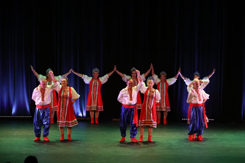 apresentação de dança idosa
