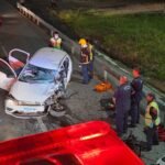 Acidente de trânsito em Palhoça