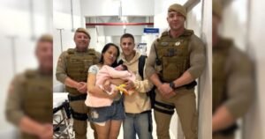 Policiais militares salvam bebê de oito dias em Maracajá, cidade vizinha de Criciúma