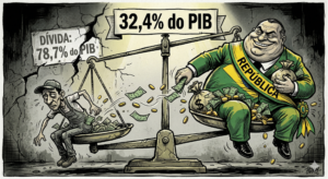 Não há nada a comemorar com a carga tributária recorde