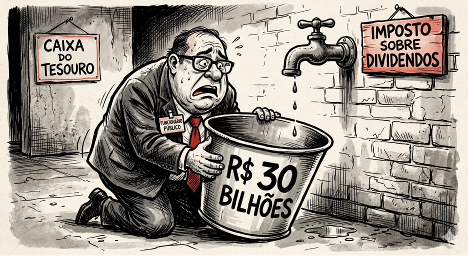Arrecadação da tributação de dividendos frusta expectativas do governo