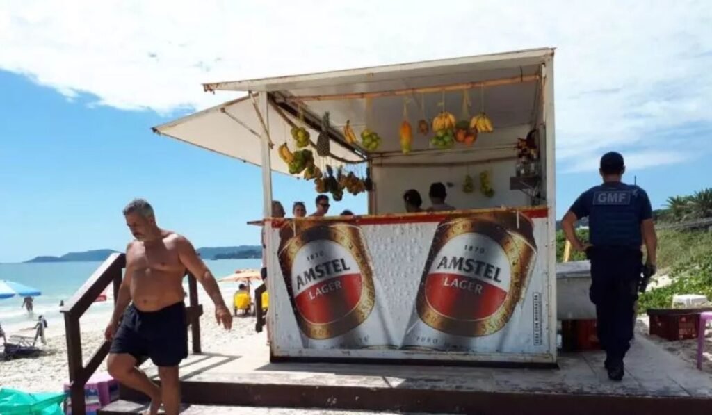 quiosque de praia em florianópolis