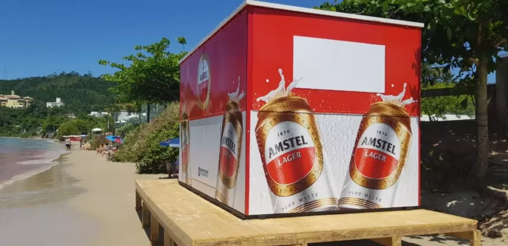 quiosque de praia em florianópolis