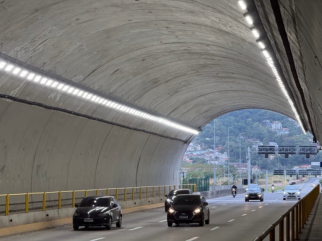 Túnel Antonieta de Barros recebe obra de R$ 8 milhões