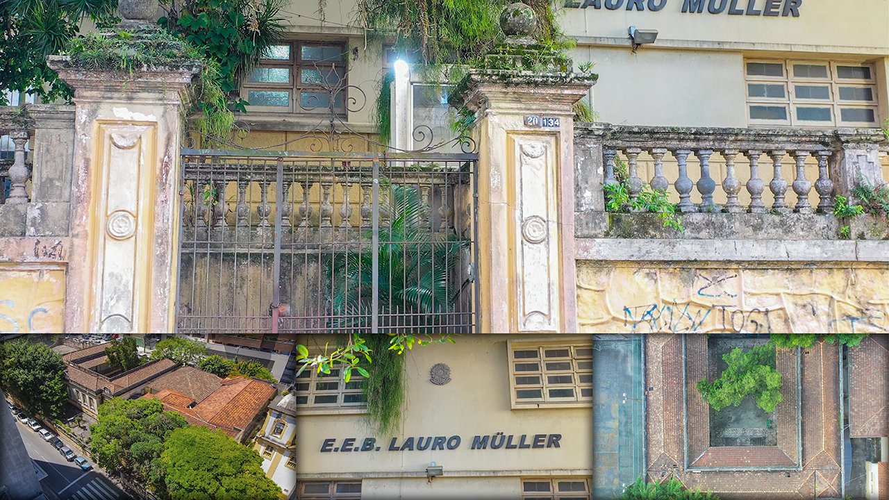 Escola Lauro Müller terá restauração e novo uso pelo TCE/SC