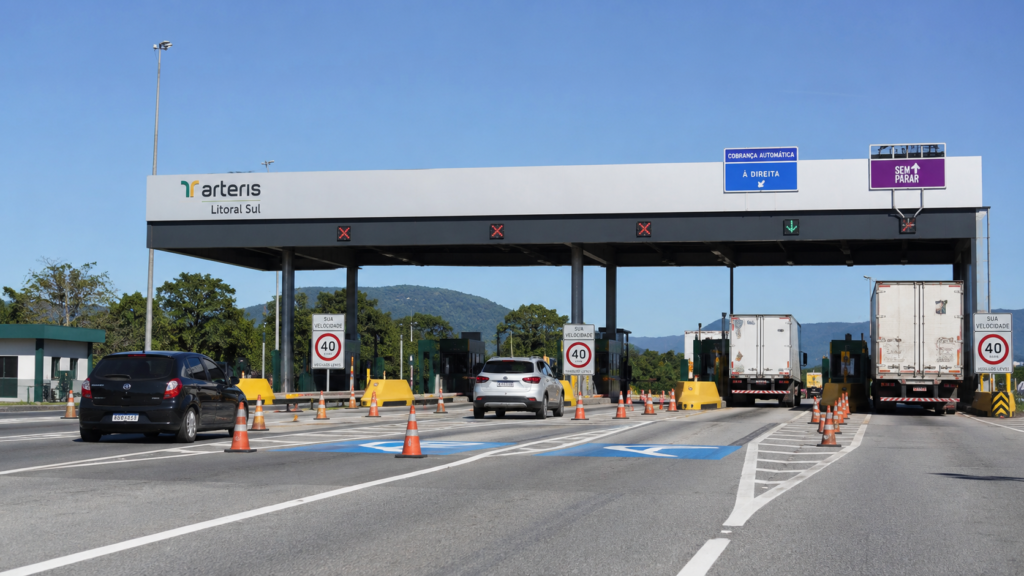 Pedágio da BR-101 terá novo aumento após autorização da ANTT