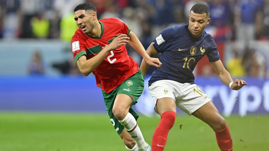 Imagem atual: França x Marrocos - Copa do Mundo 2026