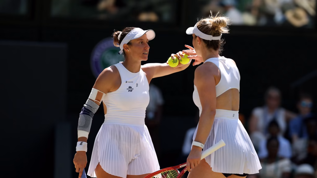 Imagem atual: Luisa Stefani Wimbledon tênis 2026