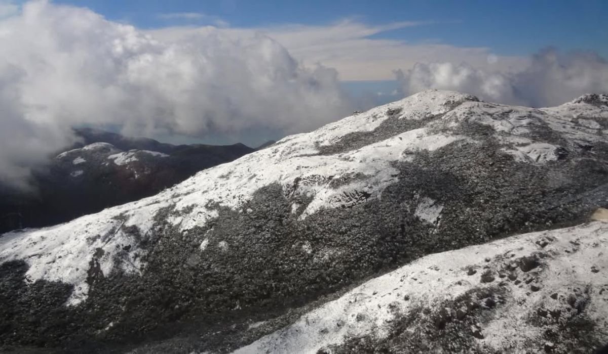 Neve no Morro do Cambirela completa 13 anos com registros encantadores