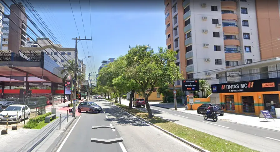BRT de Florianópolis deve 'tirar' uma faixa da Avenida Mauro Ramos
